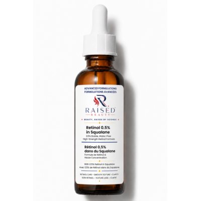 Retinol 0.5% in Squalane — cosmetic formulation by Raised Pharma